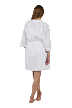 La Cera™ Bata Corta Bordada La Cera