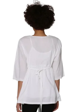 La Cera™ Blusa Con Corpino Bordado La Cera