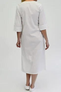 La Cera™ Caftan Con Apliques Y Mangas Acampanadas La Cera