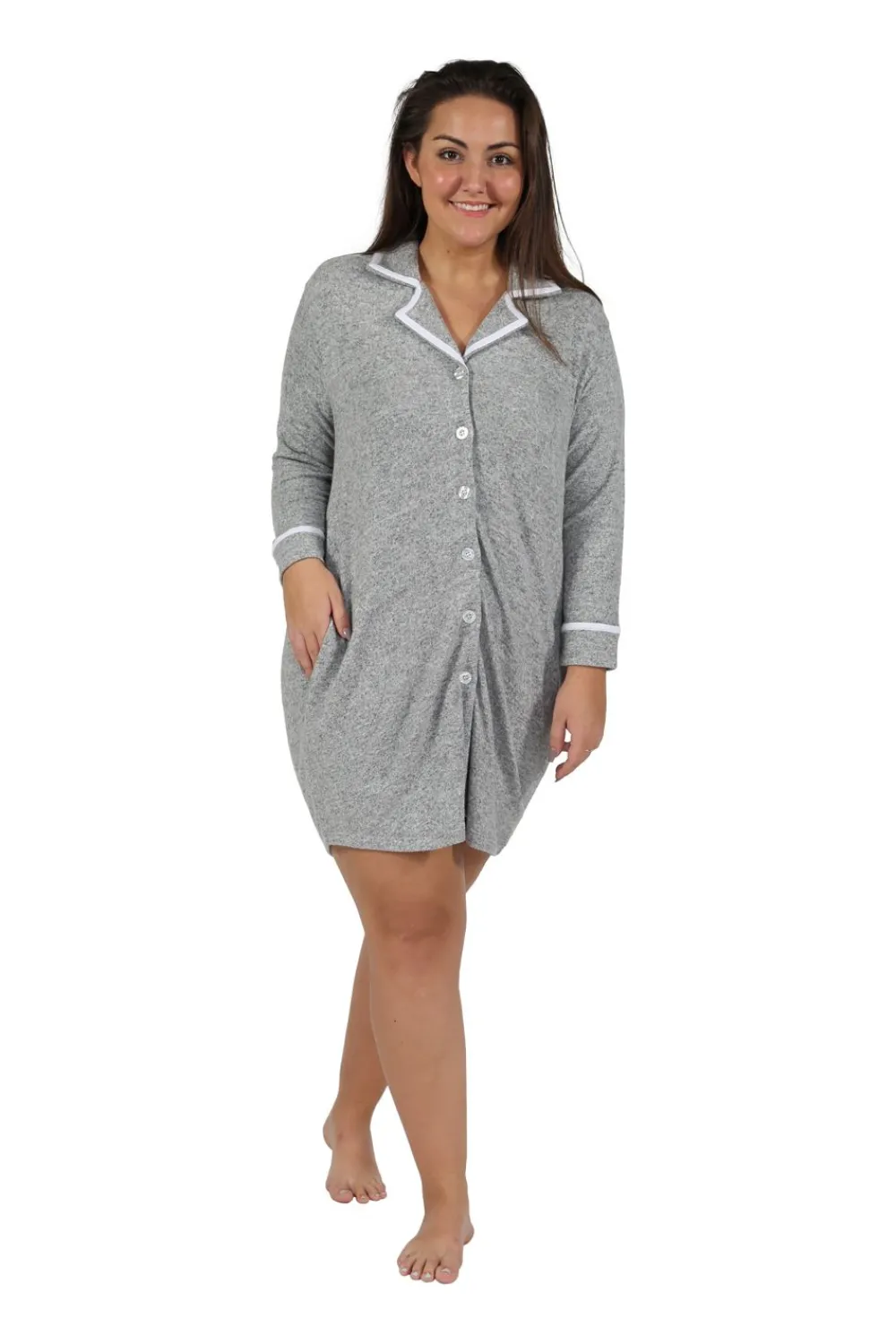 La Cera™ Camisa De Dormir A Medida De Talla Grande The Comfort Collection