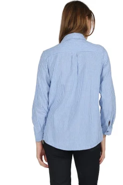 La Cera™ Camisa De Seersucker Con Botones Bordados En La Parte Delantera