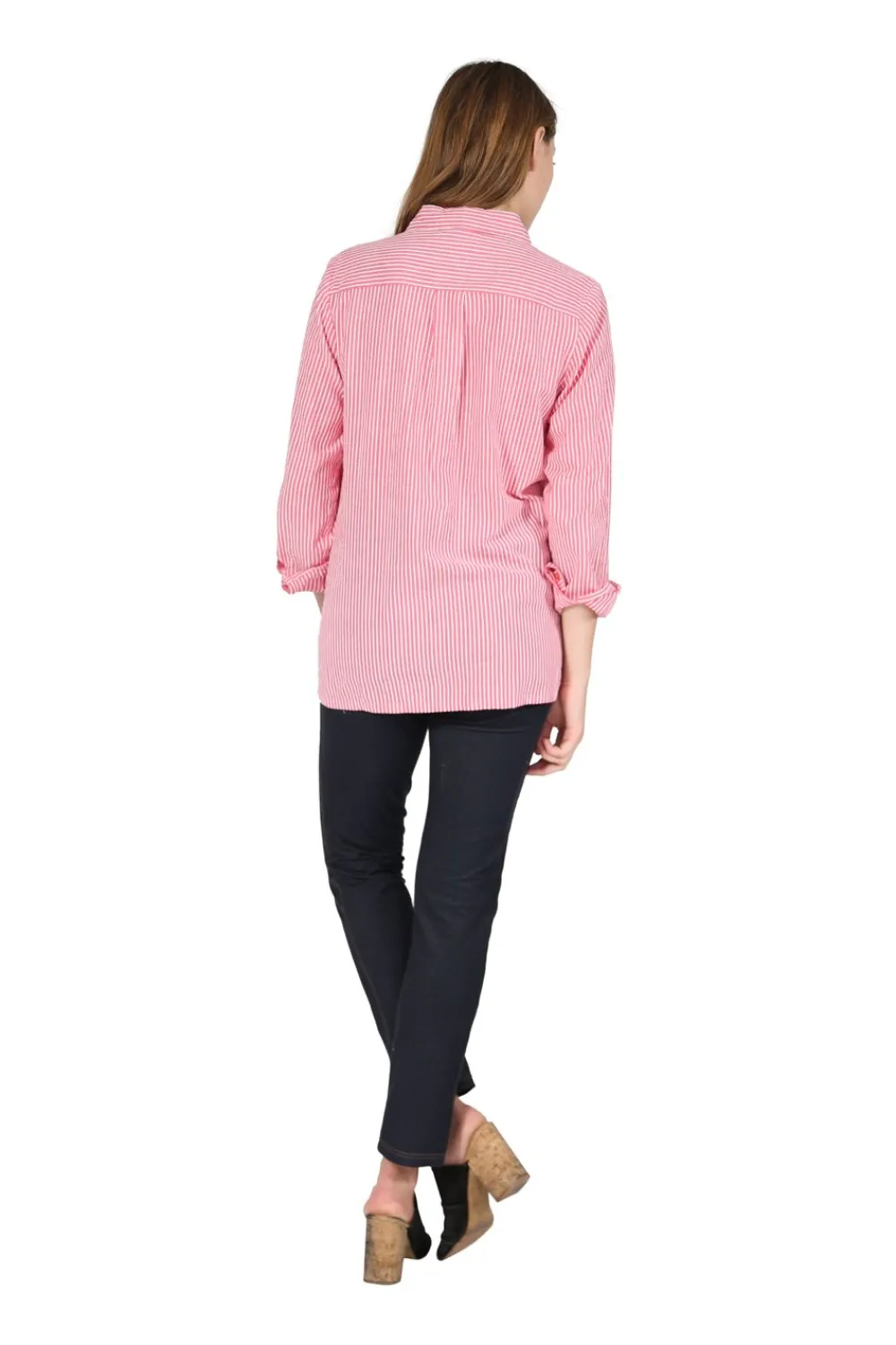 La Cera™ Camisa De Seersucker Con Botones Bordados En La Parte Delantera