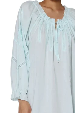 La Cera™ Camisa Poeta Talla Grande 100% Algodon