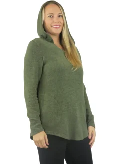 La Cera™ Camiseta Acogedora Con Capucha