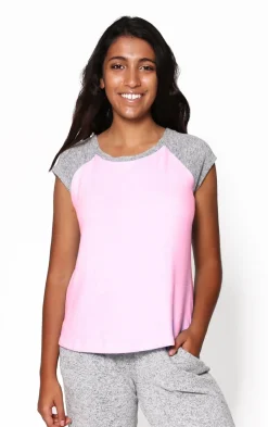 La Cera™ Camiseta De Dos Tonos De The Comfort Collection