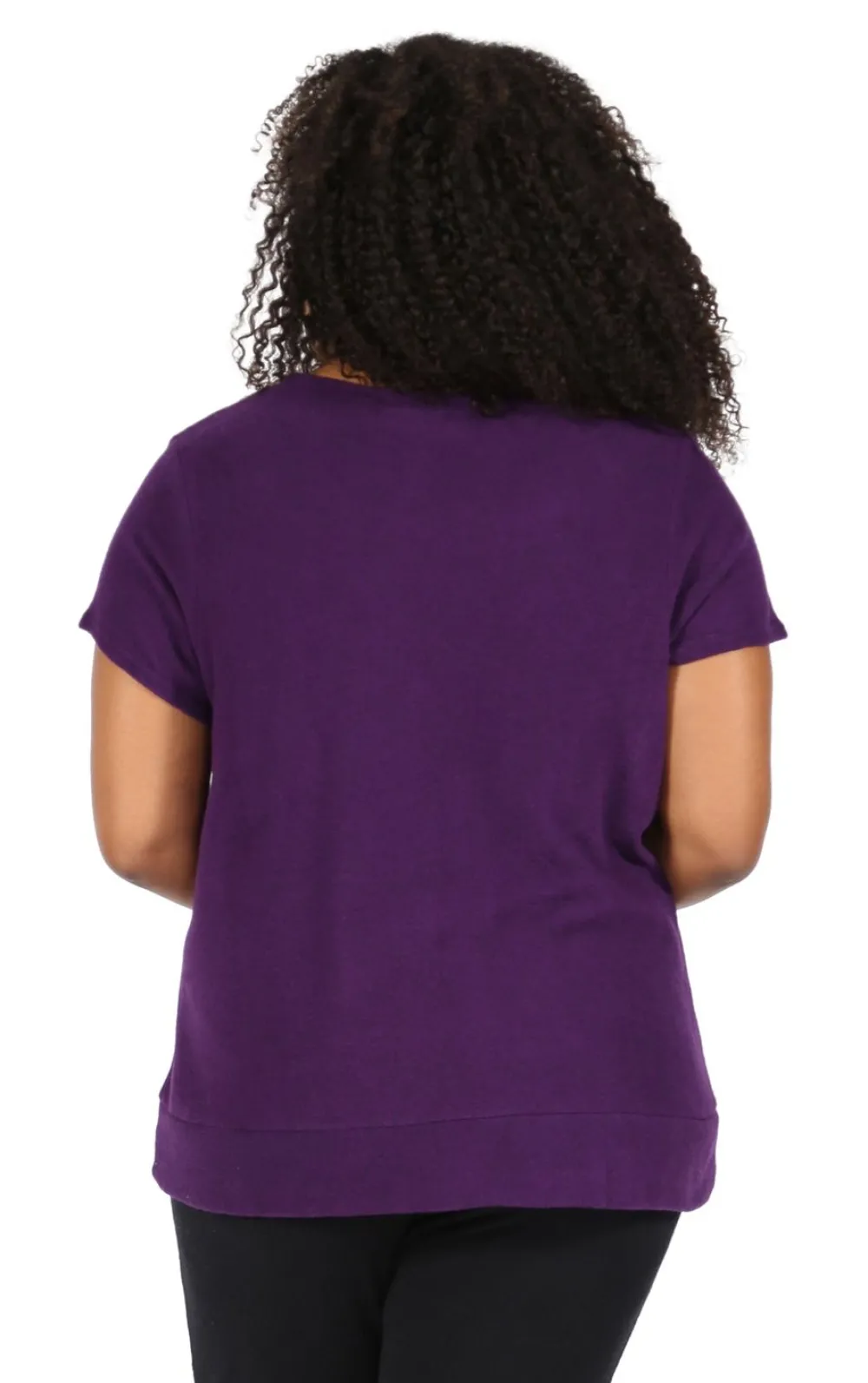 La Cera™ Camiseta De Talla Grande Con Manga Japonesa The Comfort Collection
