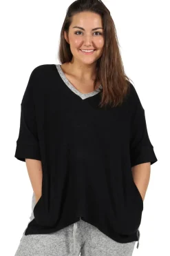 La Cera™ Camiseta De Talla Grande The Comfort Collection Block