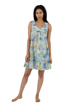 La Cera™ Camisola Con Estampado Floral 100% Algodon