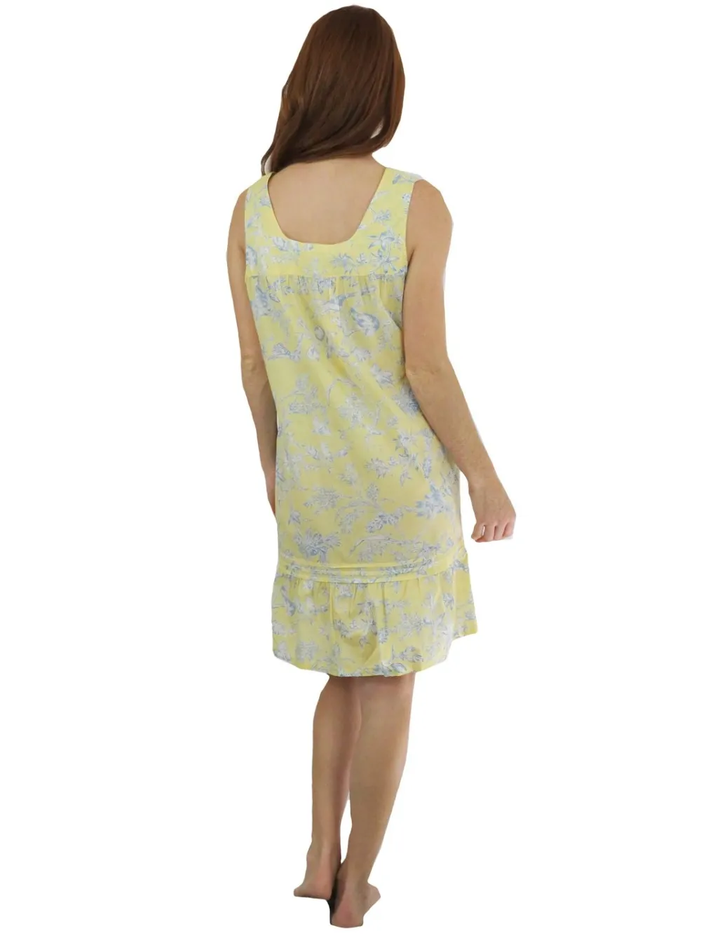 La Cera™ Camisola De Algodon Toile Frances Sin Mangas