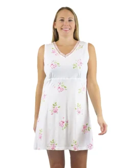 La Cera™ Camisola De Punto De Algodon Con Estampado Floral