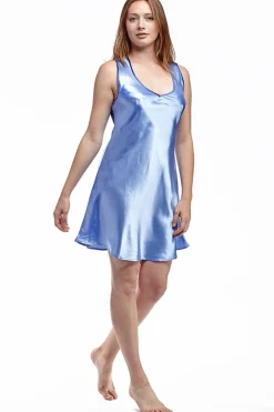 La Cera™ Camisola De Saten De Talla Grande