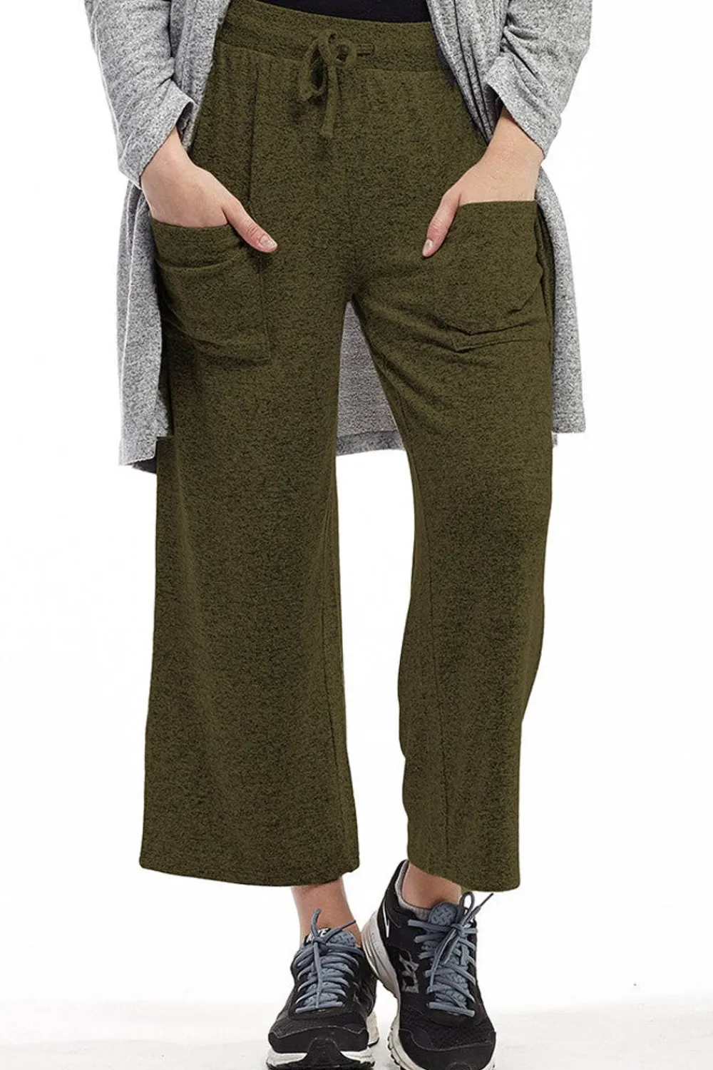 La Cera™ Capri Deportivo De Talla Grande The Comfort Collection