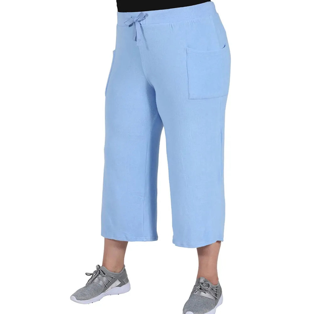 La Cera™ Capri Deportivo De Talla Grande The Comfort Collection