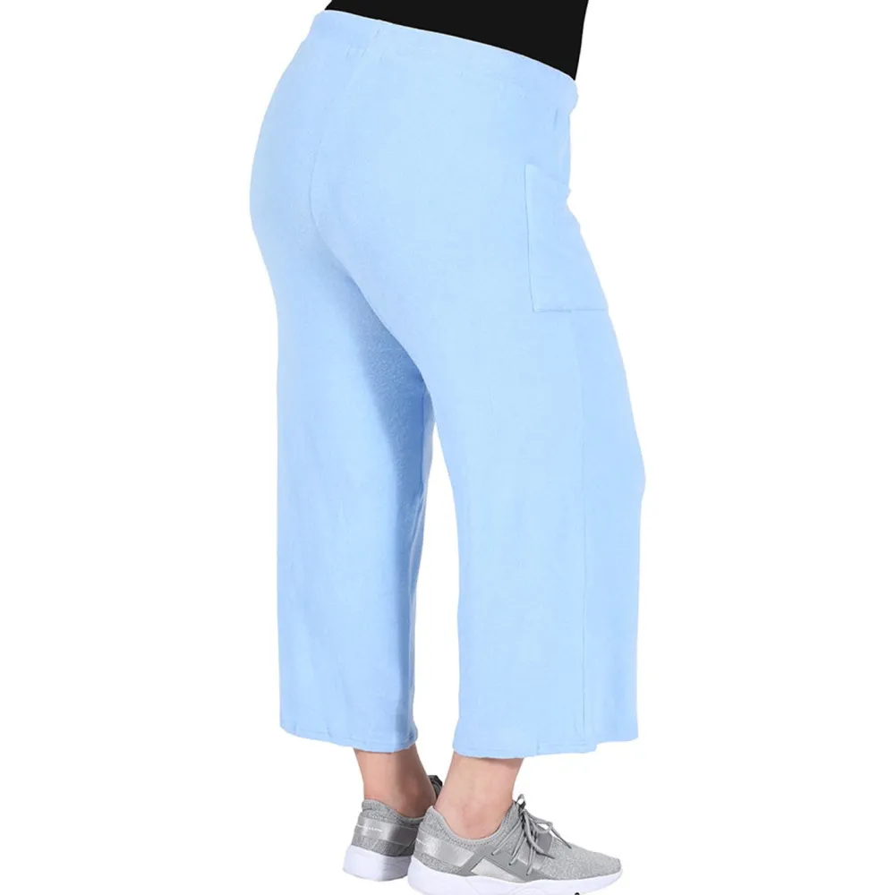 La Cera™ Capri Deportivo De Talla Grande The Comfort Collection