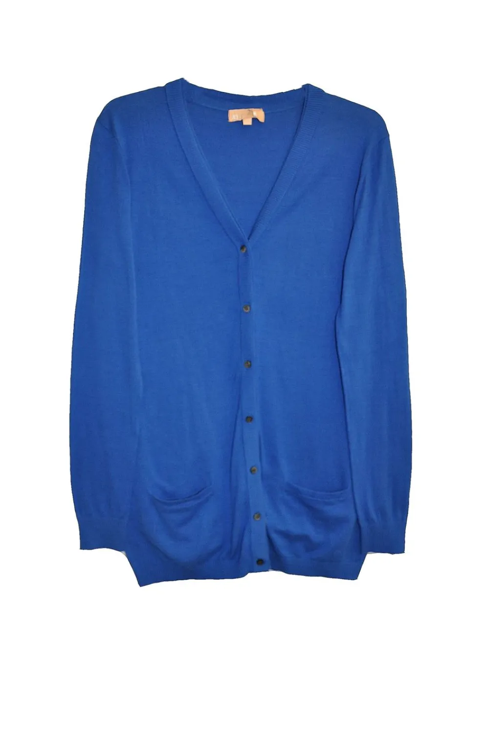 La Cera™ Cardigan Boyfriend De Manga Larga La Cera - Talla Grande