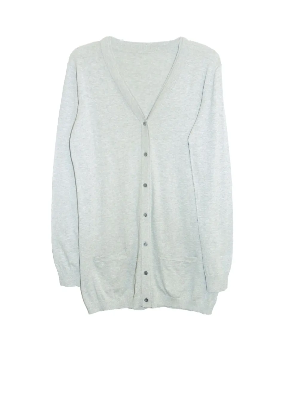 La Cera™ Cardigan Boyfriend De Manga Larga La Cera - Talla Grande