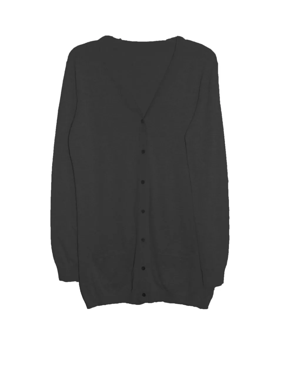La Cera™ Cardigan Boyfriend De Manga Larga La Cera - Talla Grande