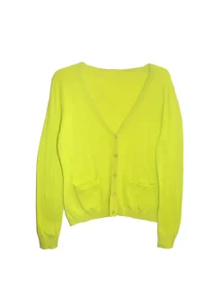 La Cera™ Cardigan De Manga Larga Con Bolsillos La Cera - Talla Grande