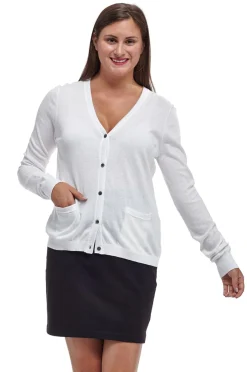 La Cera™ Cardigan De Manga Larga Con Bolsillos La Cera