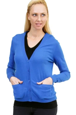 La Cera™ Cardigan De Manga Larga Con Bolsillos La Cera