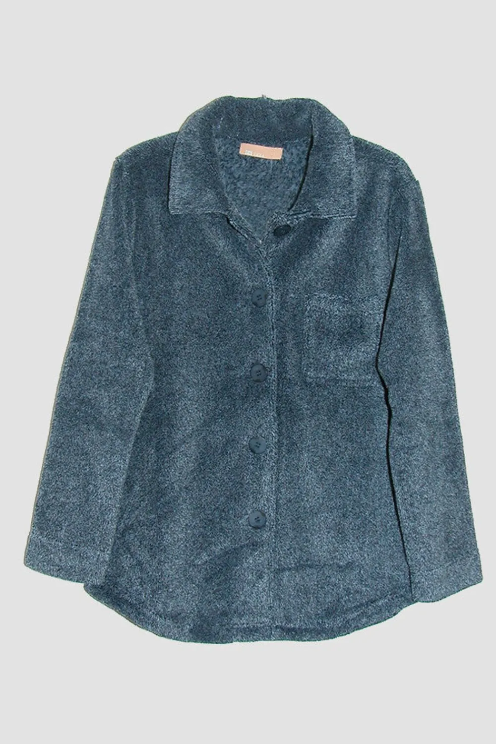 La Cera™ Chaqueta De Cama De Forro Polar Jaspeado La Cera