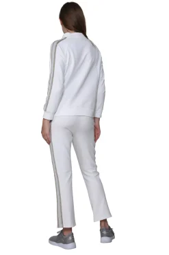 La Cera™ Chaqueta De Felpa Francesa Con Cremallera