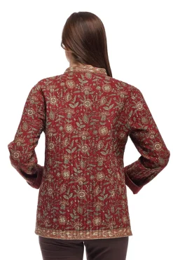 La Cera™ Chaqueta Mandarina Acolchada La Cera