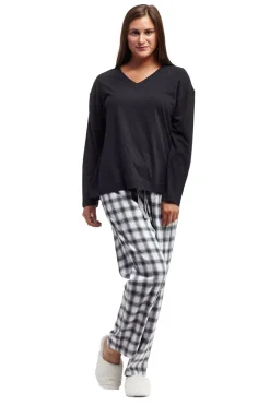 La Cera™ Conjunto De Pijama A Cuadros La Cera