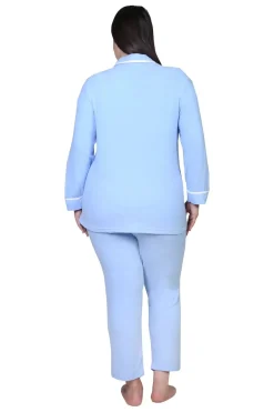 La Cera™ Conjunto De Pijama A Medida De Talla Grande The Comfort Collection