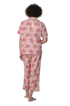 La Cera™ Conjunto De Pijama De Algodon De Manga Corta La Cera
