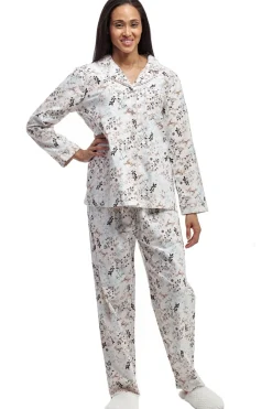La Cera™ Conjunto De Pijama De Franela De Manga Larga