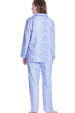 La Cera™ Conjunto De Pijama De Franela De Manga Larga