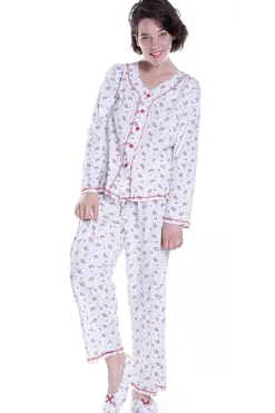 La Cera™ Conjunto De Pijama De Muerdago De Manga Larga