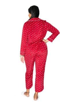 La Cera™ Conjunto De Pijama De Polar Minky Transparente De La Cera