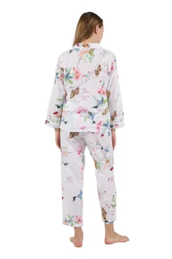 La Cera™ Conjunto De Pijama Floral De Manga Larga La Cera