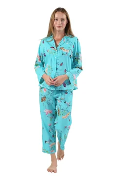 La Cera™ Conjunto De Pijama Floral De Manga Larga La Cera