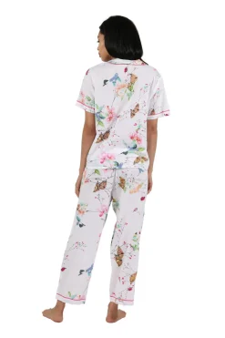 La Cera™ Conjunto De Pijama Floral De Manga Corta La Cera