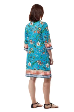 La Cera™ Cover Up De Gasa Estampada
