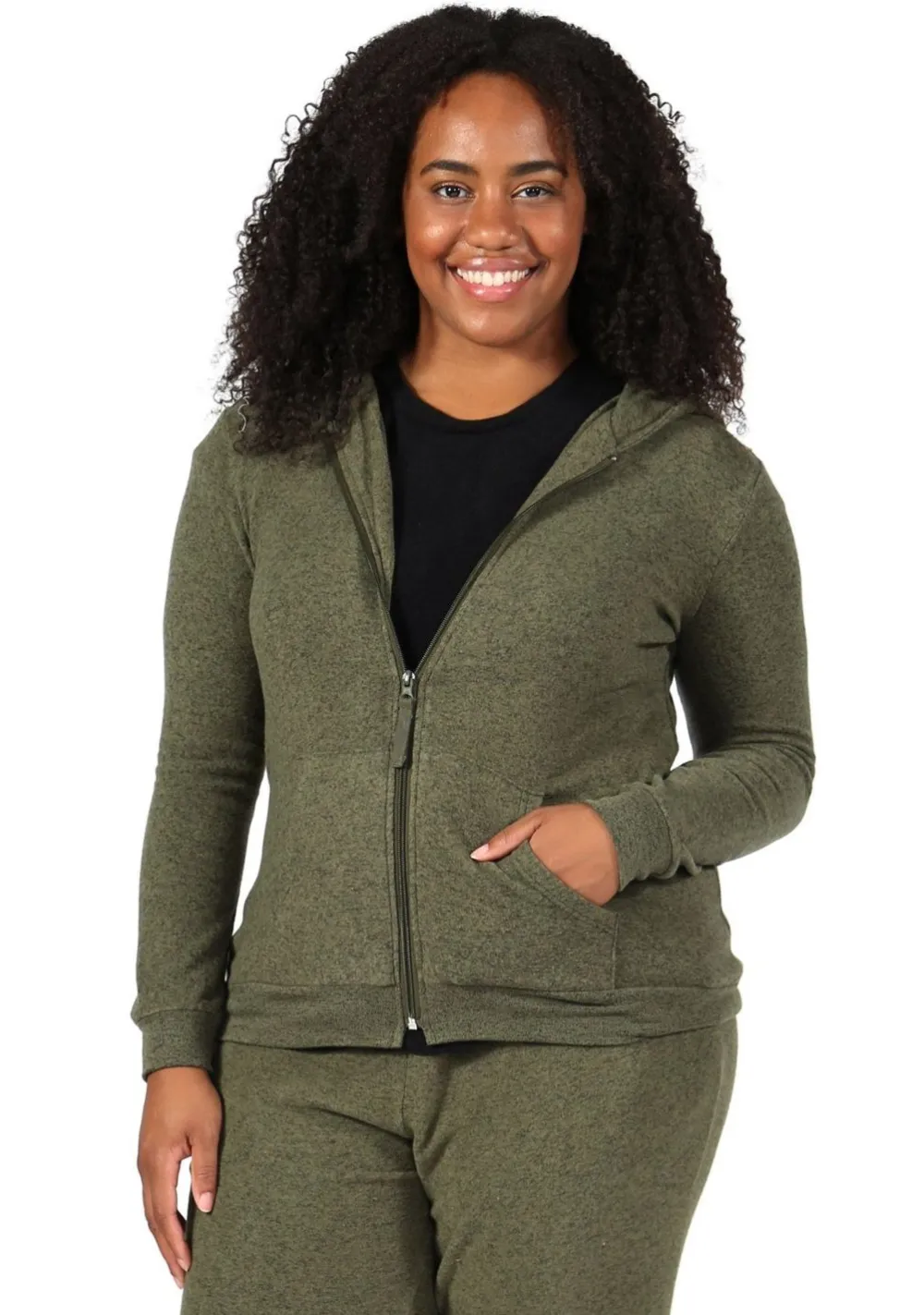 La Cera™ Cremallera De Talla Grande The Comfort Collection