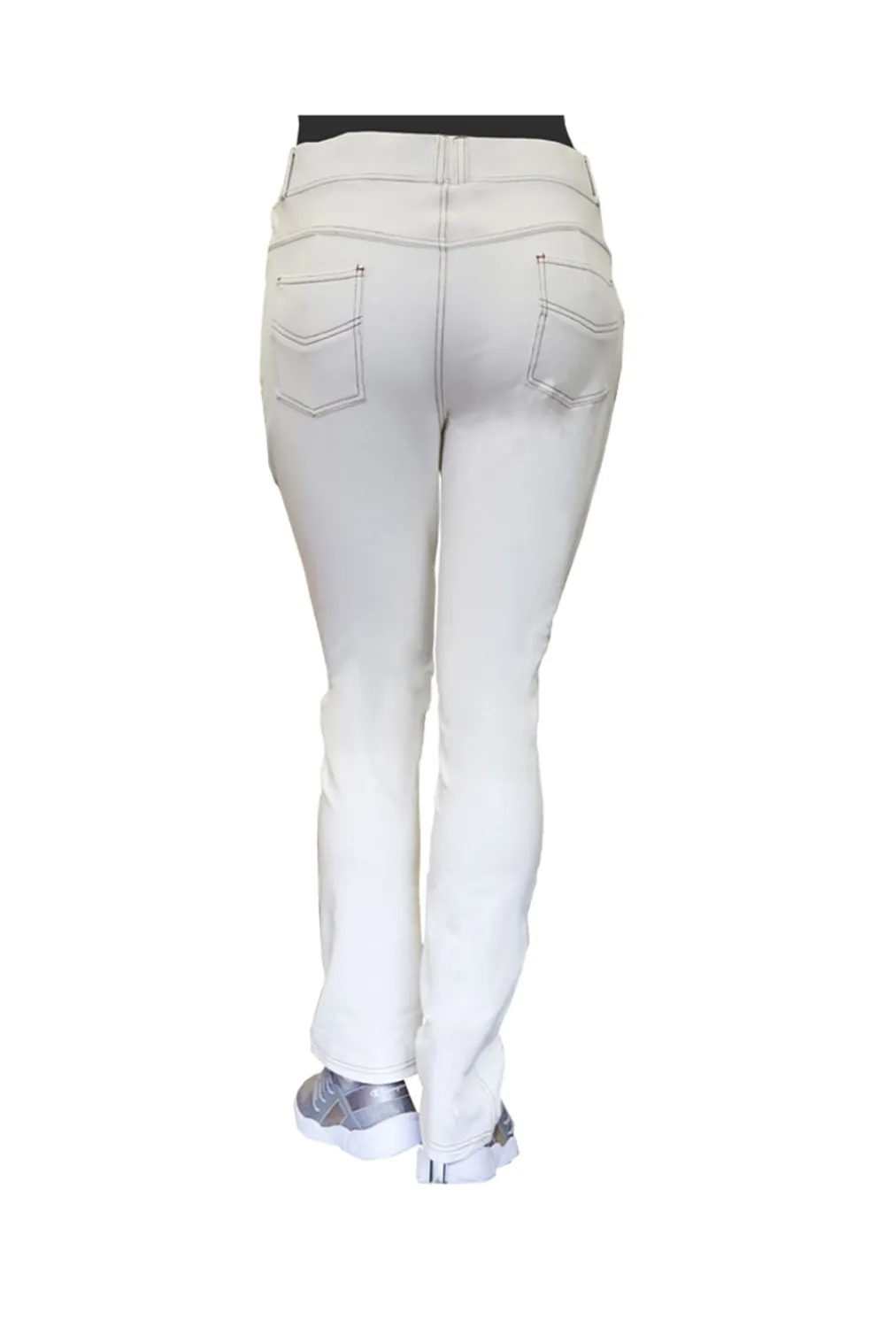 La Cera™ Jegging De Punto Elastico De Talla Grande La Cera