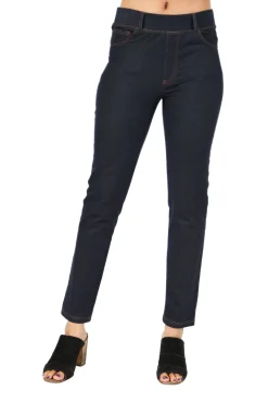 La Cera™ Jeggings De Punto Elastico La Cera