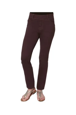 La Cera™ Jeggings De Punto Elastico La Cera