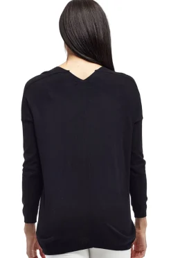 La Cera™ Jersey Tipo Jersey De Manga Larga Con Bolsillo La Cera