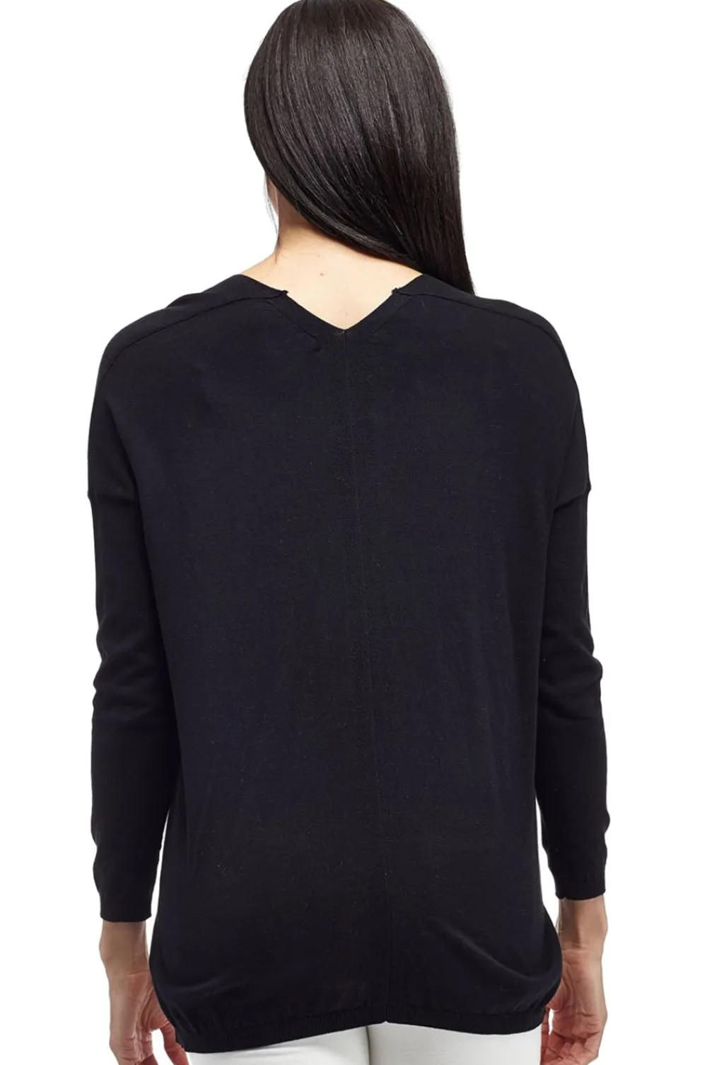 La Cera™ Jersey Tipo Jersey De Manga Larga Con Bolsillo La Cera