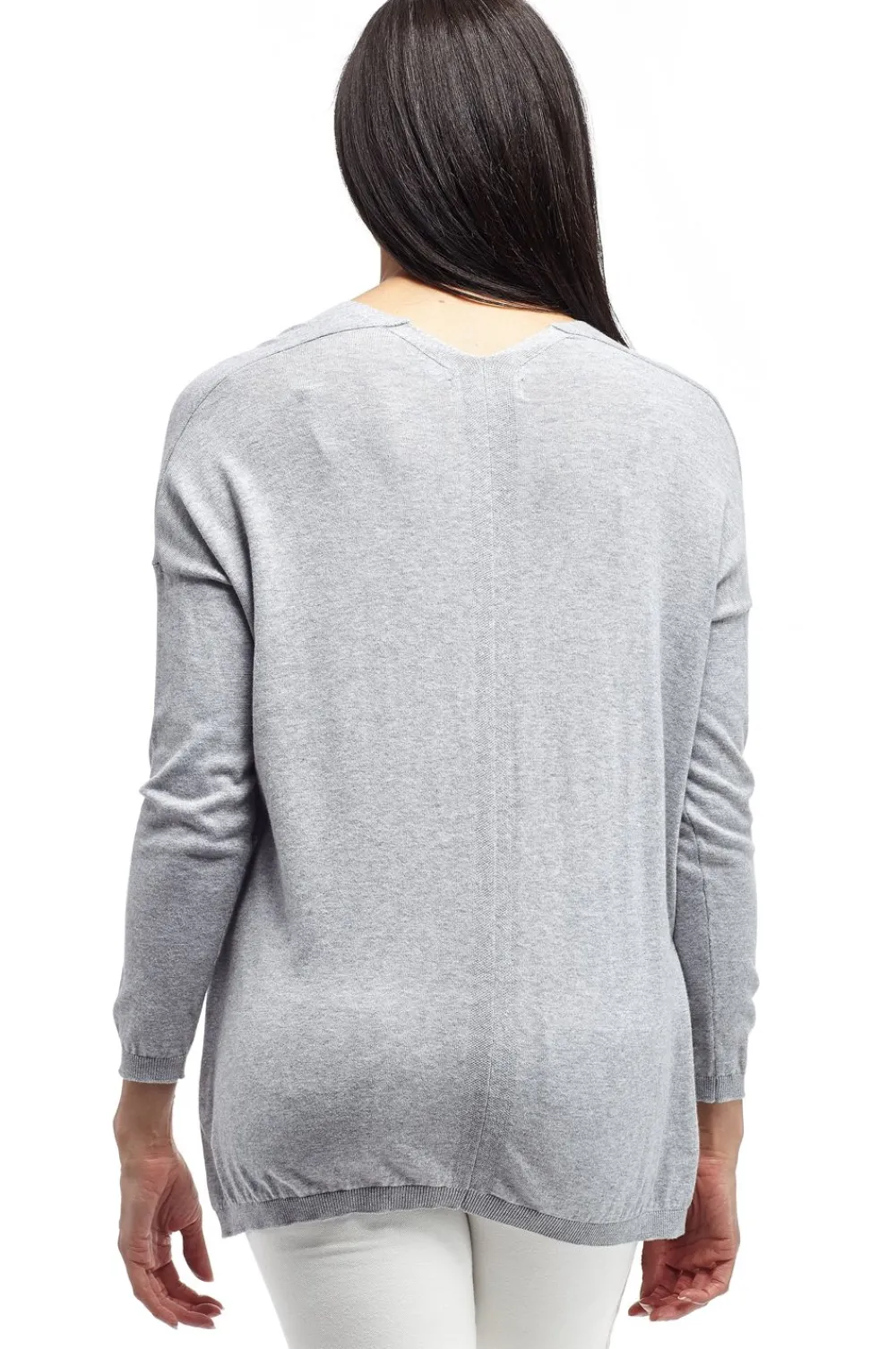 La Cera™ Jersey Tipo Jersey De Manga Larga Con Bolsillo La Cera