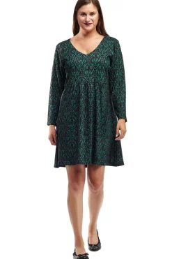 La Cera™ La Cera Baroque Print Pullover Tunic Top