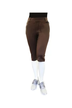 La Cera™ La Cera Capri De Punto Elastico De Talla Grande