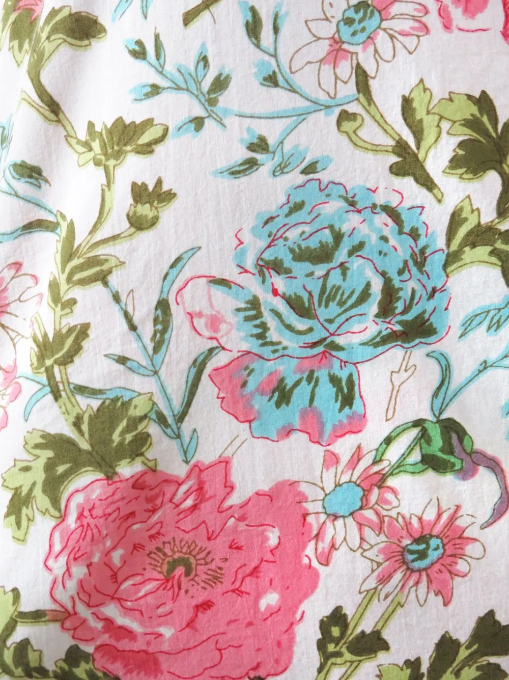 La Cera™ La Cera Conjunto De Pijama De Algodon Con Estampado De Jardin Ingles D