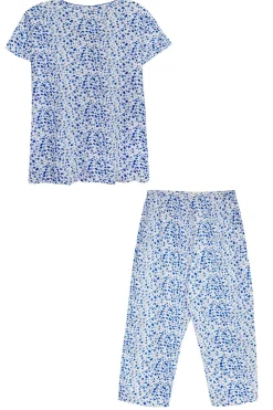 La Cera™ La Cera Cotton Knit Capri Pj