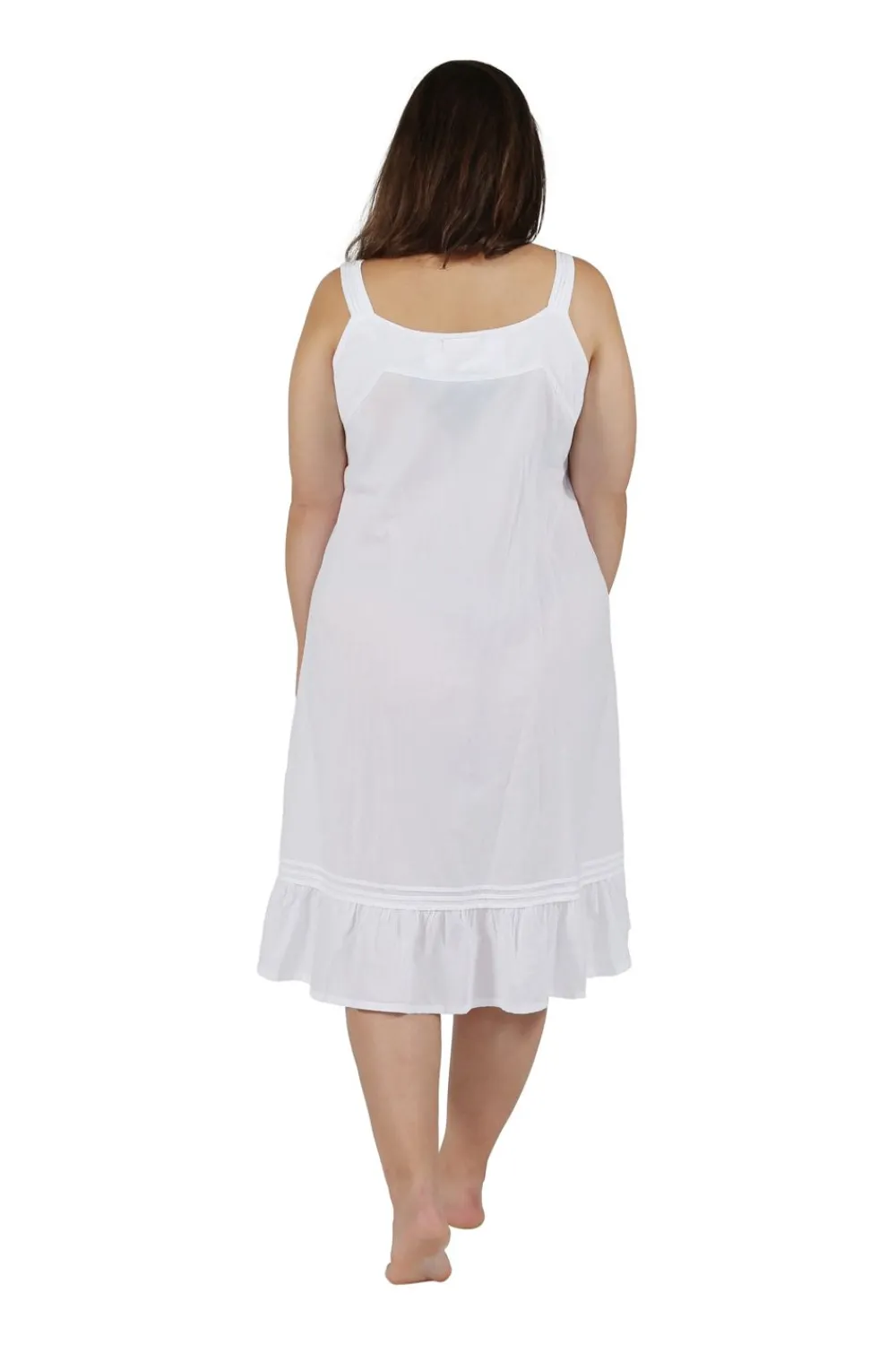 La Cera™ La Cera Plus Size Vintage Pinafore Gown